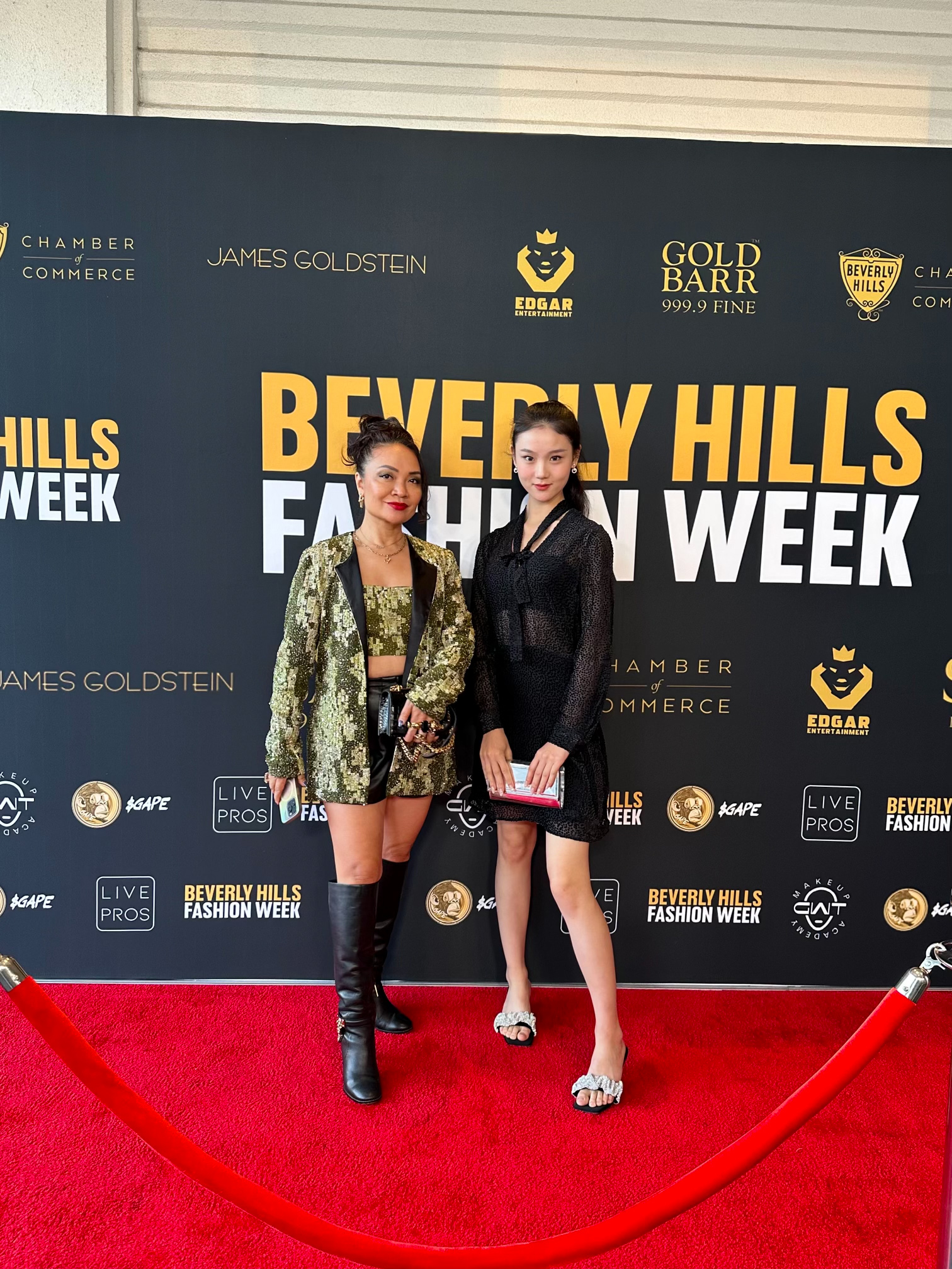 BEVERLY HILLS FASHION WEEK OCTOBER 12th 2024 – ACCA ART EXECUTIVE PRODUCER MAYA ITO WEARING NADINE MAKBOUL